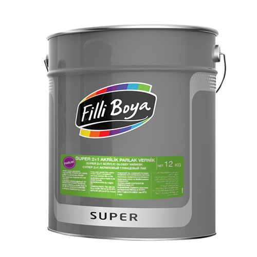 SUPER Akrilik 2+1 Parlak Vernik